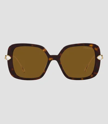 Lentes de sol almohada havana Mujer