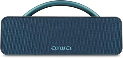 Bocina Bluetooth Waterproof TWS 20W RMS Azul Portátil Modelo AWS80BTU AIWA