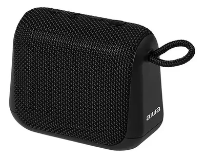 Bocina Bluetooth Waterproof TWS 5W RMS Negro Carga USB Modelo AWKF3B AIWA