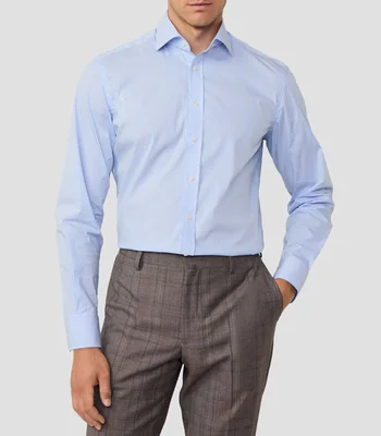 Camisa a Rayas Manga Larga Hombre