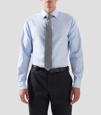 Camisa estampada manga larga Hombre