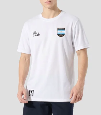 Playera Argentina cuello redondo manga corta lisa Hombre