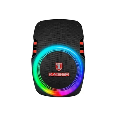 Bafle Recargable Kaiser 15 Pulgadas con Micrófono y Tripié KSE-1015MX