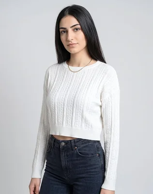 Sweater Mujer Blanco Good & Cool 56705924