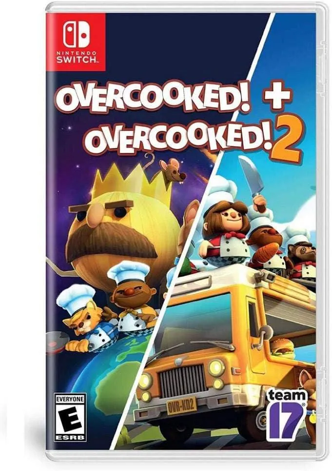 Nintendo Switch Juego Overcooked + Overcooked 2 Special Edition