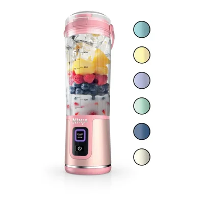 Licuadora portátil Ninja Blast BC151PK 500 ml inalámbrica rosa