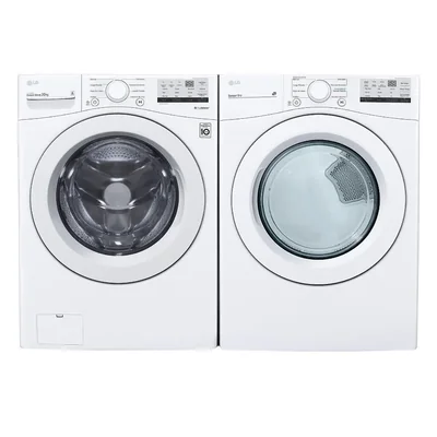 Combo Lavadora y Secadora LG 20 Kg Blanca
