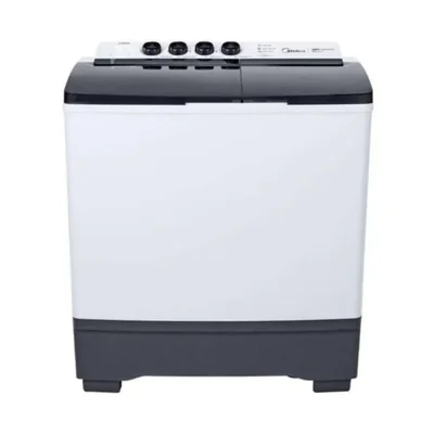 Lavadora Midea Twin Force Pulsator 19 Kilos Doble Tina Blanca MT100W190W