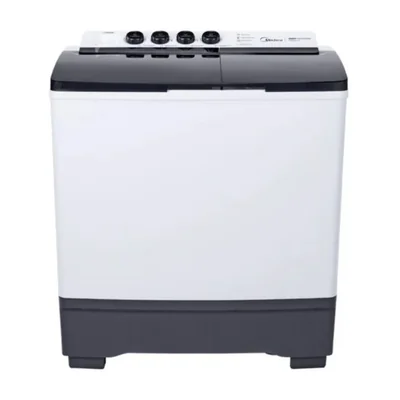 Lavadora Midea Twin Force Pulsator 22 Kilos Doble Tina Blanca MT100W220W