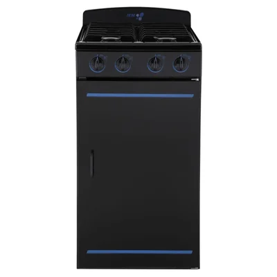 Estufa a Gas con Gabinete 51 cm Negra IEM