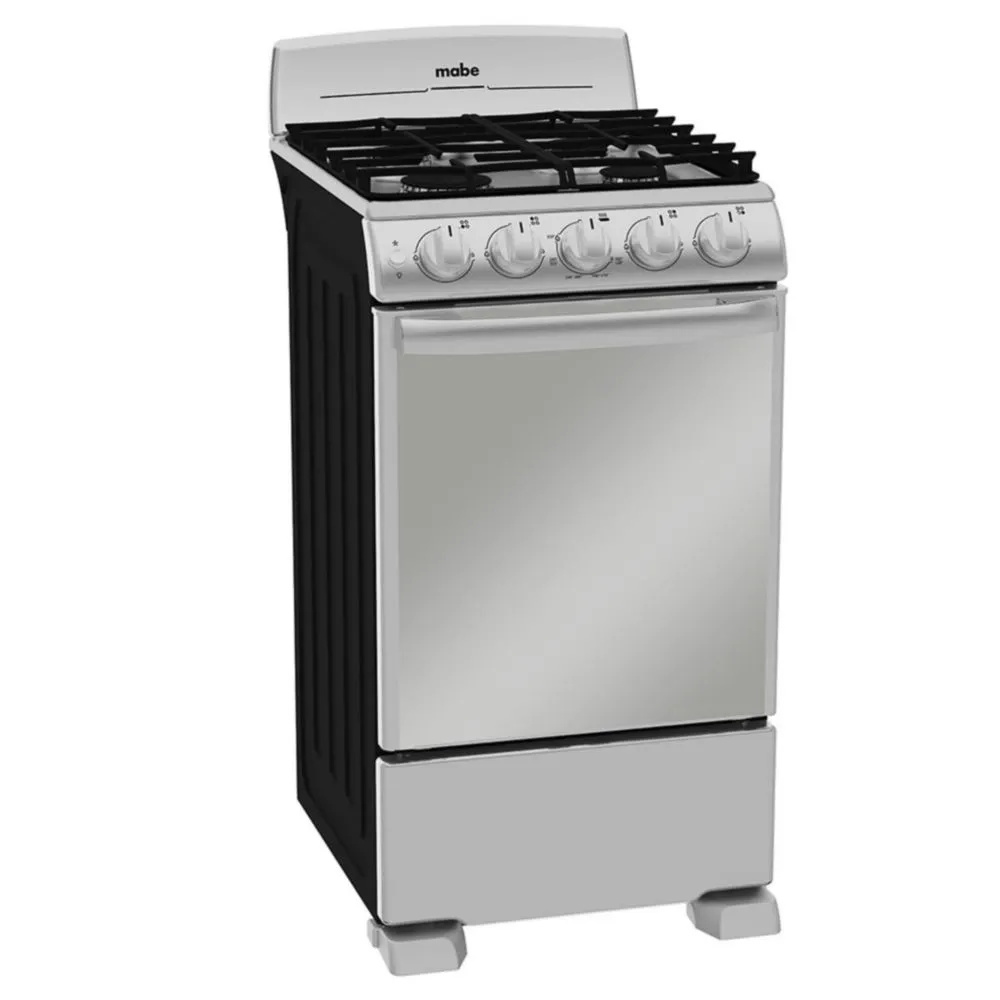 Estufa de Piso 50 cm (20 pulgadas) Plata Mercury Mabe - EM5043BFIS1