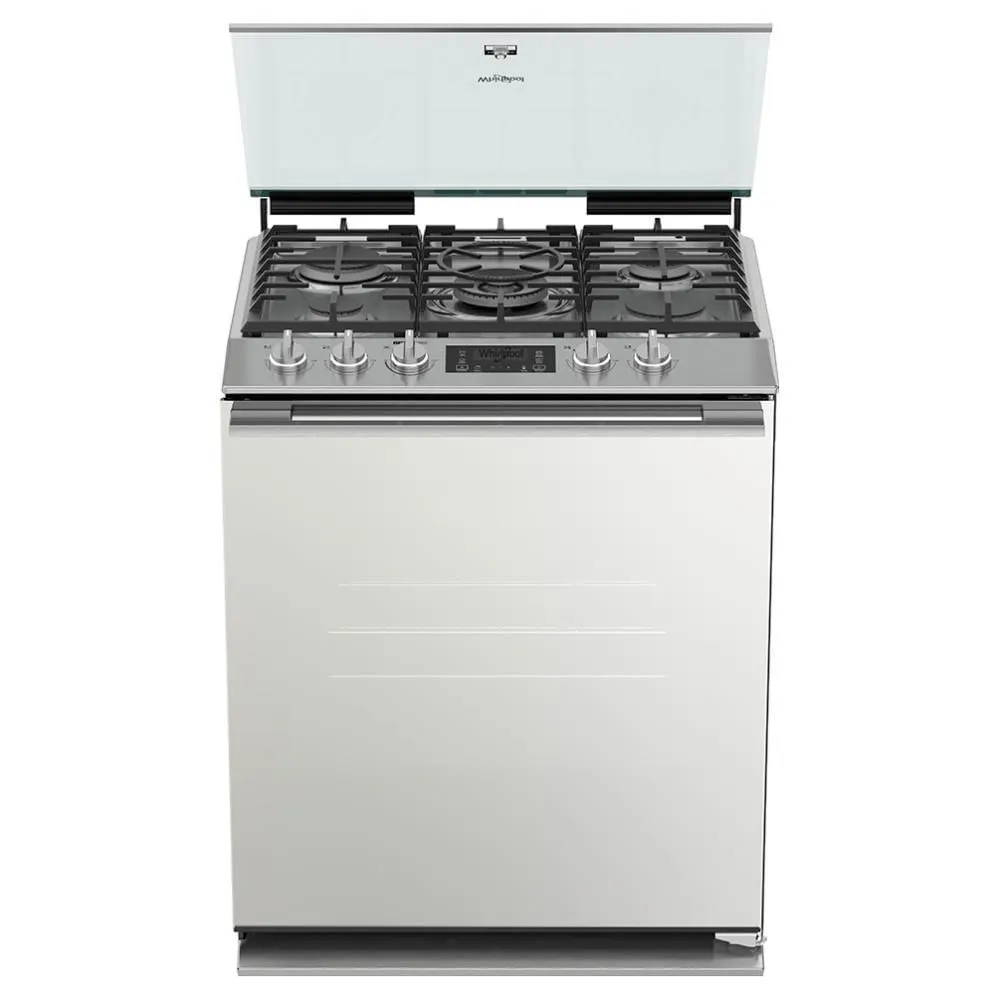 Estufa Whirlpool al Piso 30" Full Side Door Acero Inoxidable WFR9000S
