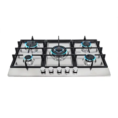 Parrilla a gas empotrable de 5 quemadores de 76cm 5Q-PS-76