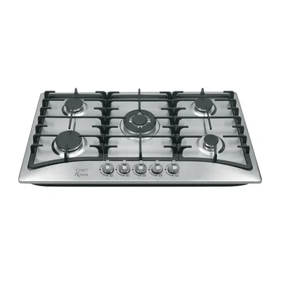 Parrilla gas empotrable FOSET 90cm 5 quemadores PAGA5EX plateado