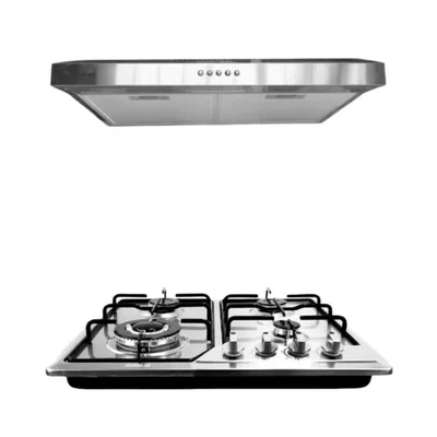 PARRILLA Y CAMPANA INOX MAXIMS EN 60 CM