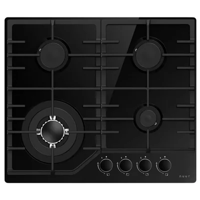 PARRILLA CON SISTEMA TERMOPAR DE 4 QUEMADORES CRISTAL TEMPLADO 60 CM