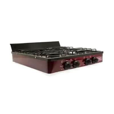 PARRILLA 4 QUEMADORES DE GAS COLOR VINO MARCA OTRAS MARCAS