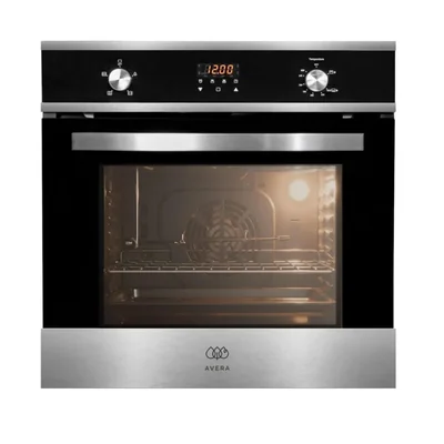 Horno empotrable de gas natural, 58 L, 5 modos de cocción AVERA HE01NAT