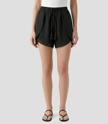 Short liso Mujer