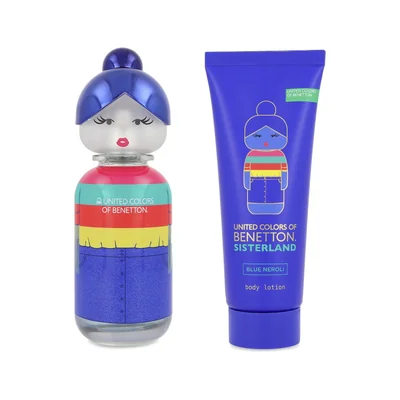 Set Benetton Sisterland Blue Neroli 2Pzs