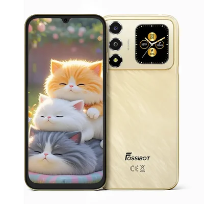 Smartphone FOSSIBOT FS7 4GB 128GB Dorado