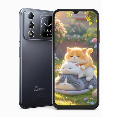Smartphone FOSSIBOT FS7 4GB 128GB Negro