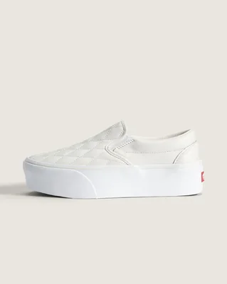 Tenis Slip-On con plataforma Blanco 1CCZ