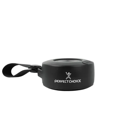 Bocina Bluetooth Inalámbrica Portátil Luz RGB Función TWS Handy Color Negro| PERFECT CHOICE -