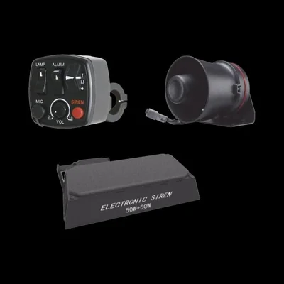 Kit para motocicleta EPCOM INDUSTRIAL, sirena/ bocina 100 Watt y controlador