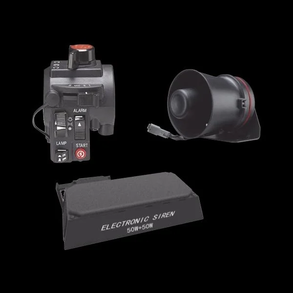 Kit para motocicleta EPCOM INDUSTRIAL, sirena/bocina de 100 Watt y controlador