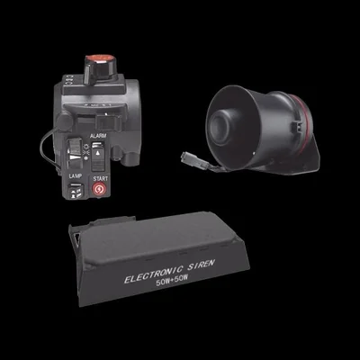 Kit para motocicleta EPCOM INDUSTRIAL, sirena/bocina de 100 Watt y controlador