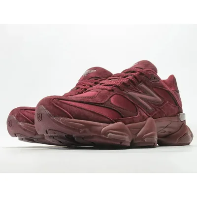 New Balance 9060 Tenis deportivos estilo chunky vino tinto