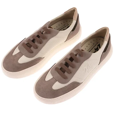 Tenis Piel Bicolor Confort y Estilo Casual 24Hrs para Hombre