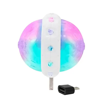 Mini Foco Con Luces Led Adaptador De Usb A Tipo C