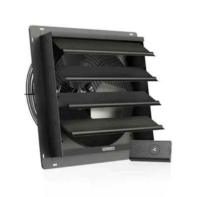 Ventilador de escape con persiana AC Infinity AIRLIFT S14 de 14 pulgadas con controlador