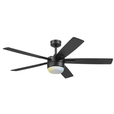 Coolfan Ventilador de Techo Luz LED 52 Pulgadas con Control Remoto