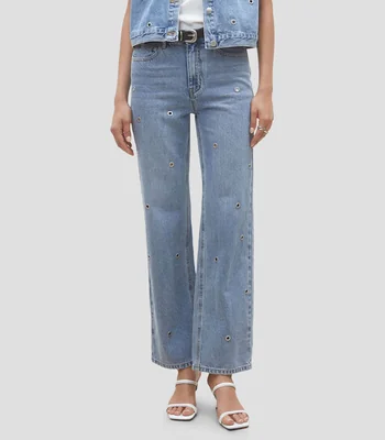 Jeans wideleg Rayan Mujer