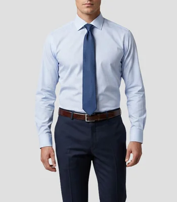 Camisa de Vestir líneas manga larga Hombre