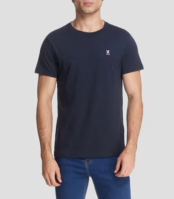 Playera cuello redondo manga corta Hombre
