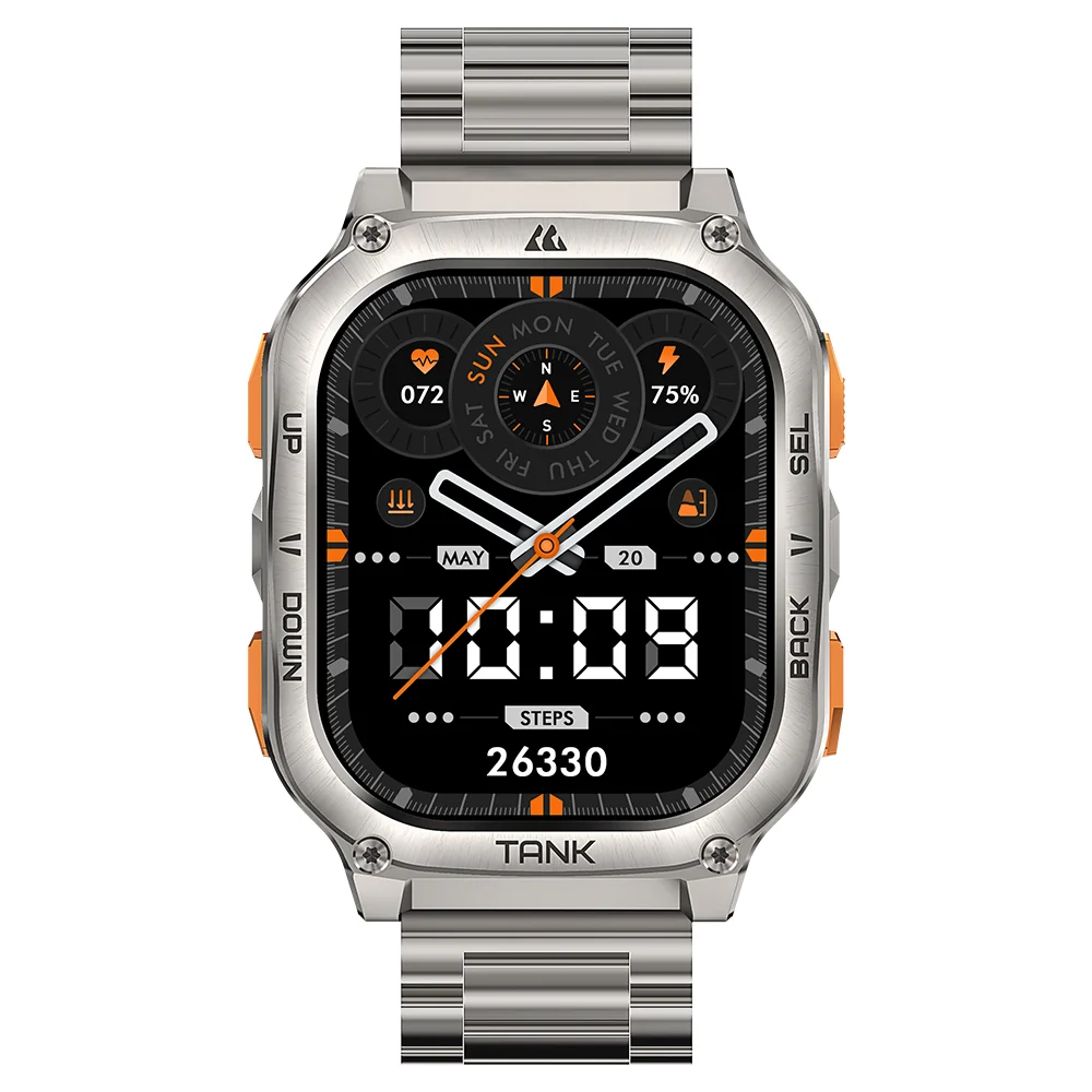 Smartwatch Kospet Tank M3 Ultra Special Edition Plata Gps