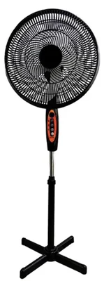Ventilador de Pedestal 16" con Oscilación y 3 Velocidades COMESA Modelo VC-U16