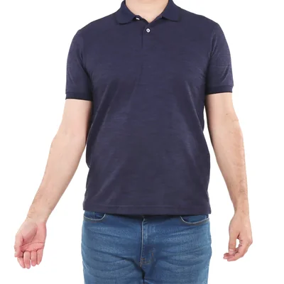 Playera Polo Slim Fit Cuello Detalle Carlo Corinto Hombre