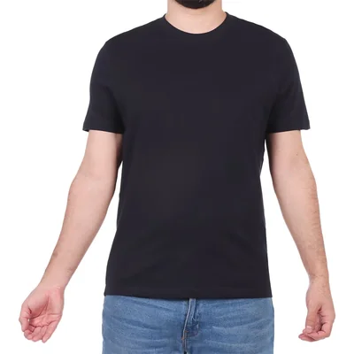 Playera Regular Fit Manga Corta Lisa Esencial Ovs Hombre