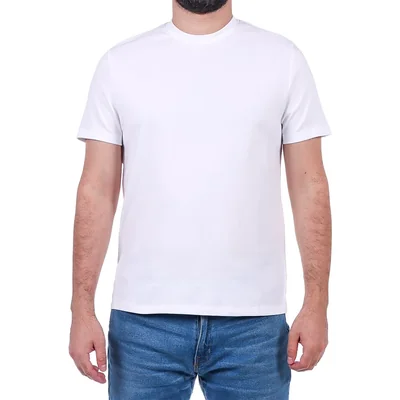 Playera Básica Manga Corta Regular Fit Algodón Ovs Hombre