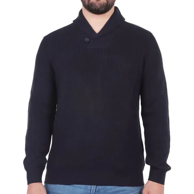 Suéter Cuello Cruzado Acrílico Acanalado Ovs para Hombre