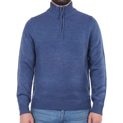 Suéter Medio Cierre Acrílico Confort Casual Ovs para Hombre