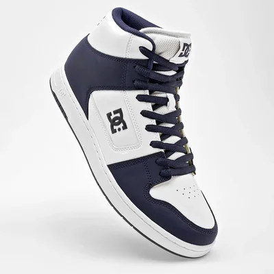 DC SHOES TENIS HOMBRE URBANO BOTIN Manteca 4 Hi BLANCO MARINO