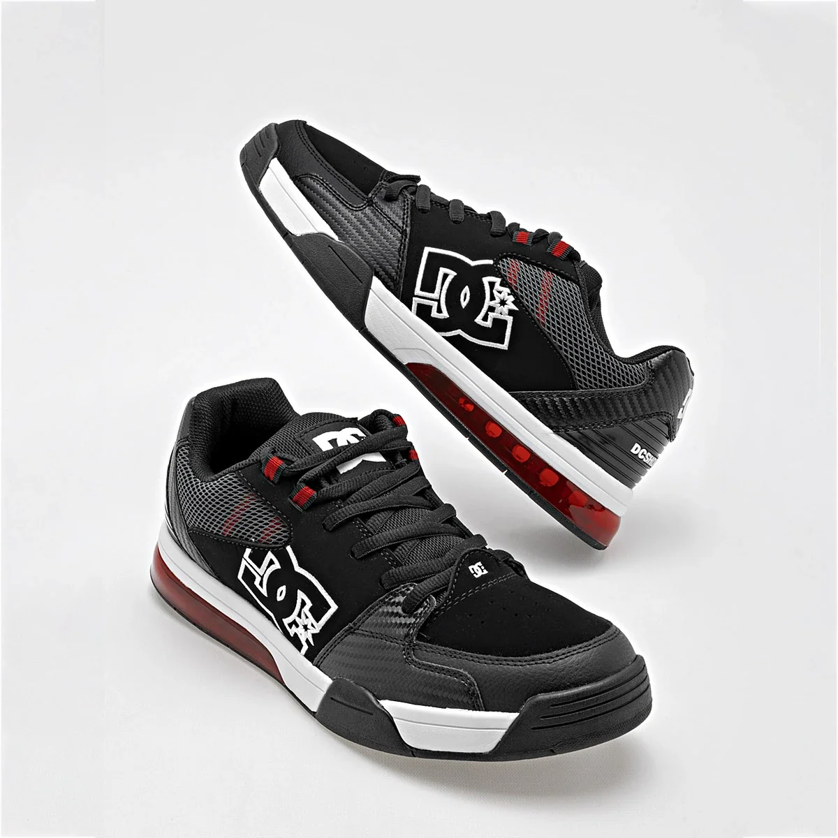 DC SHOES TENIS HOMBRE URBANO Versatile NEGRO