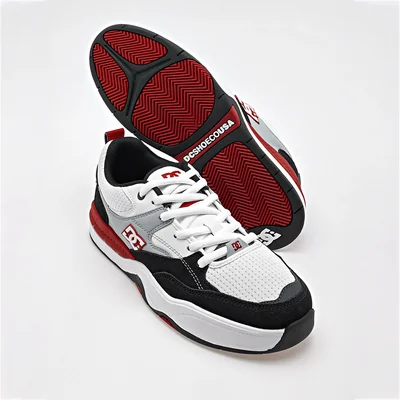DC SHOES TENIS HOMBRE URBANO DC Ascend NEGRO BLANCO GRIS