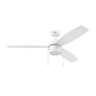 Coolfan Ventilador de Techo con Luz LED de 52 Pulgadas con 3 Aspas y Control de Cadena, Modelo Infiniti